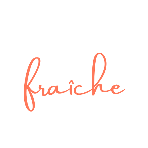 Logo blanc La com' fraîche